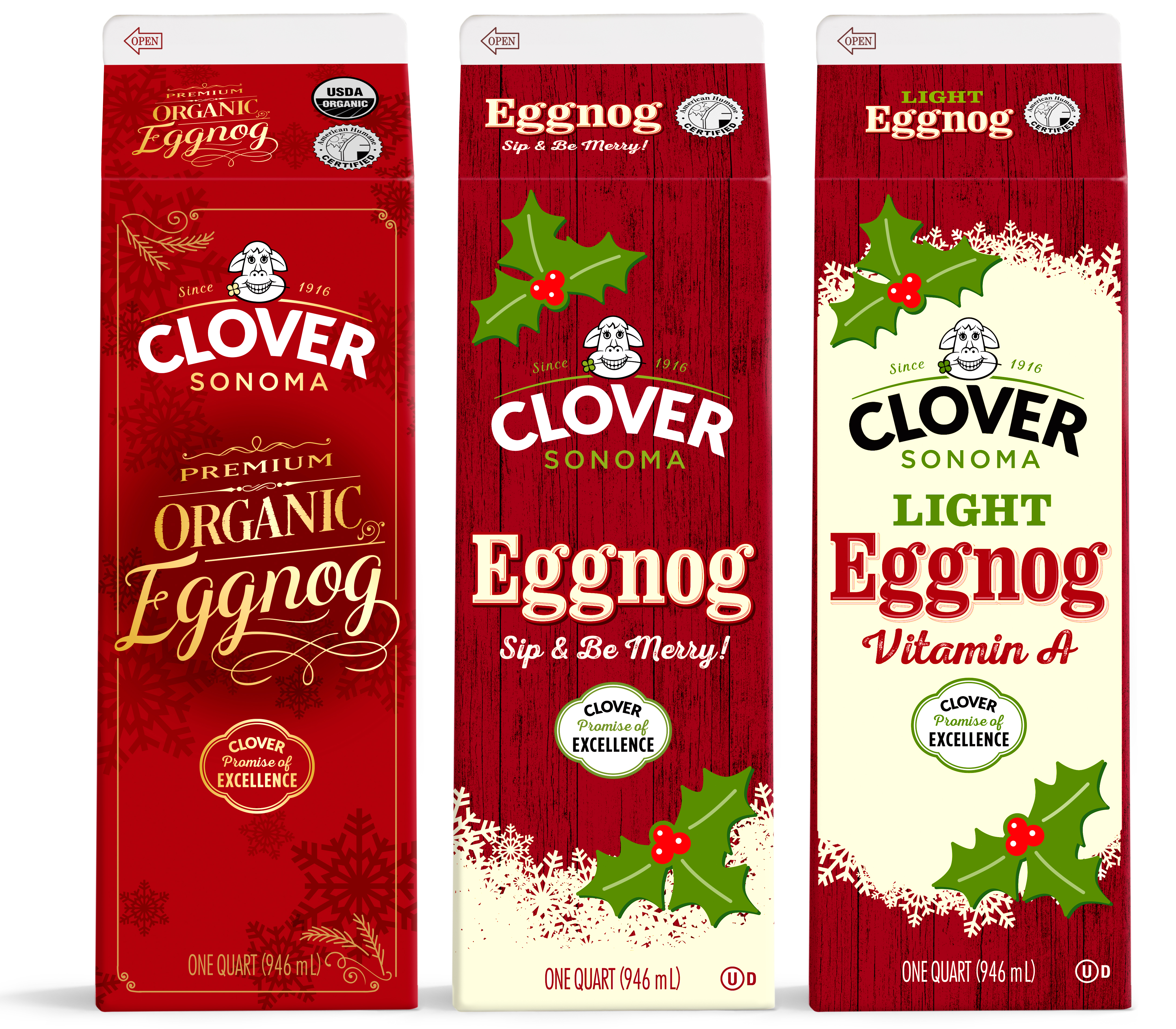 Clover Conventional Eggnog - 64 OZ - Safeway