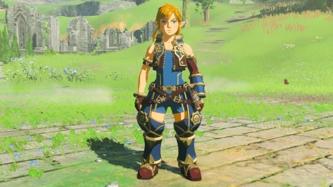 To help familiarize fans with main character Rex before the game launches, a new Side Quest will be available via a free update in The Legend of Zelda: Breath of the Wild game for both Nintendo Switch and Wii U systems, in which players will be able to obtain a Rex costume starting on Nov. 9. (Photo: Business Wire)