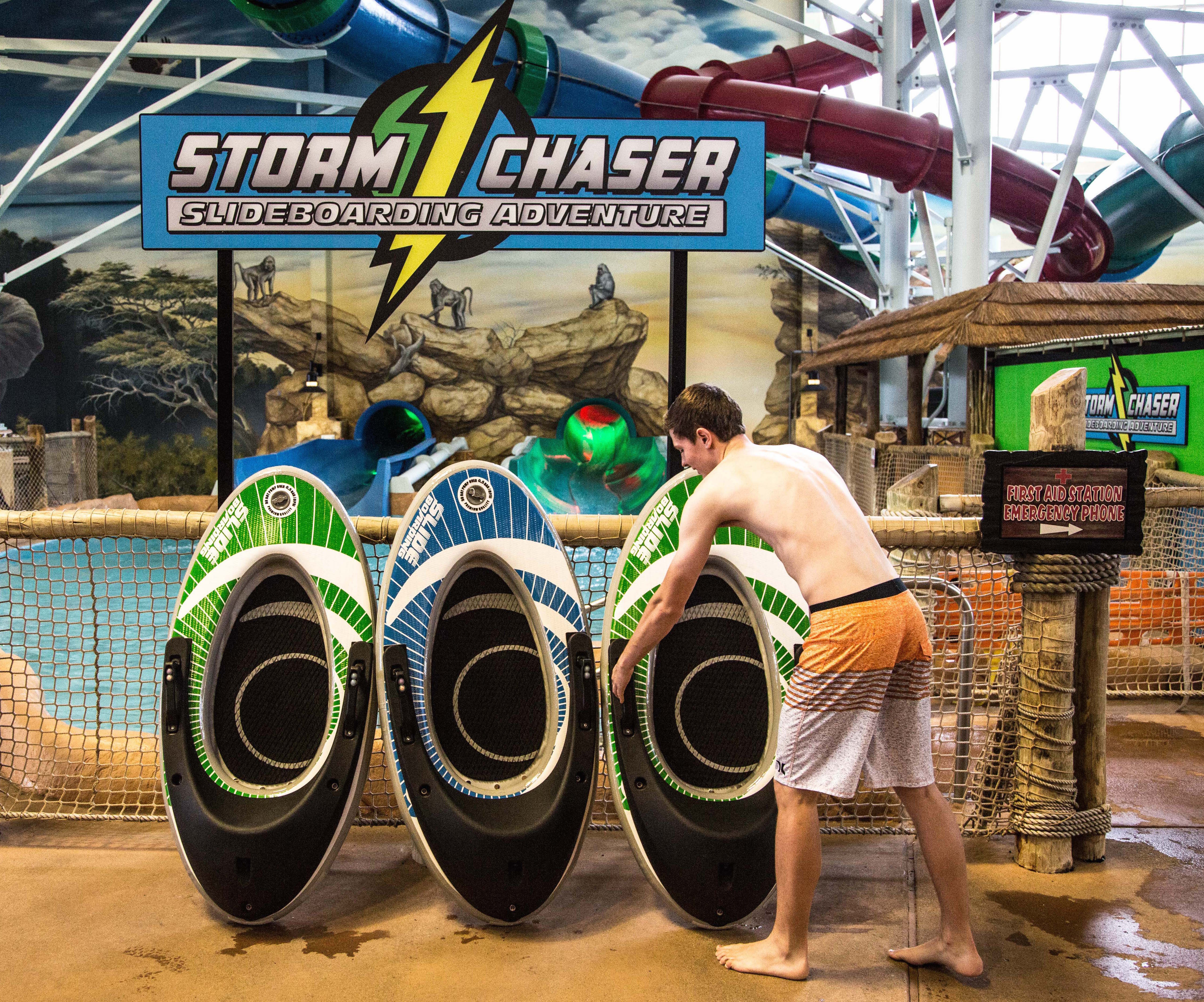 Chase The Storm Kalahari Resorts And Conventions Debuts Interactive Video Game Slide Business Wire