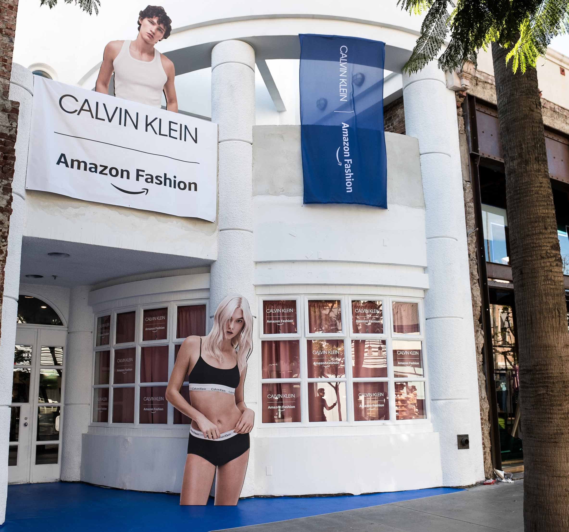 Calvin Klein Jeans Loja De Varejo Imagem Editorial - Imagem de