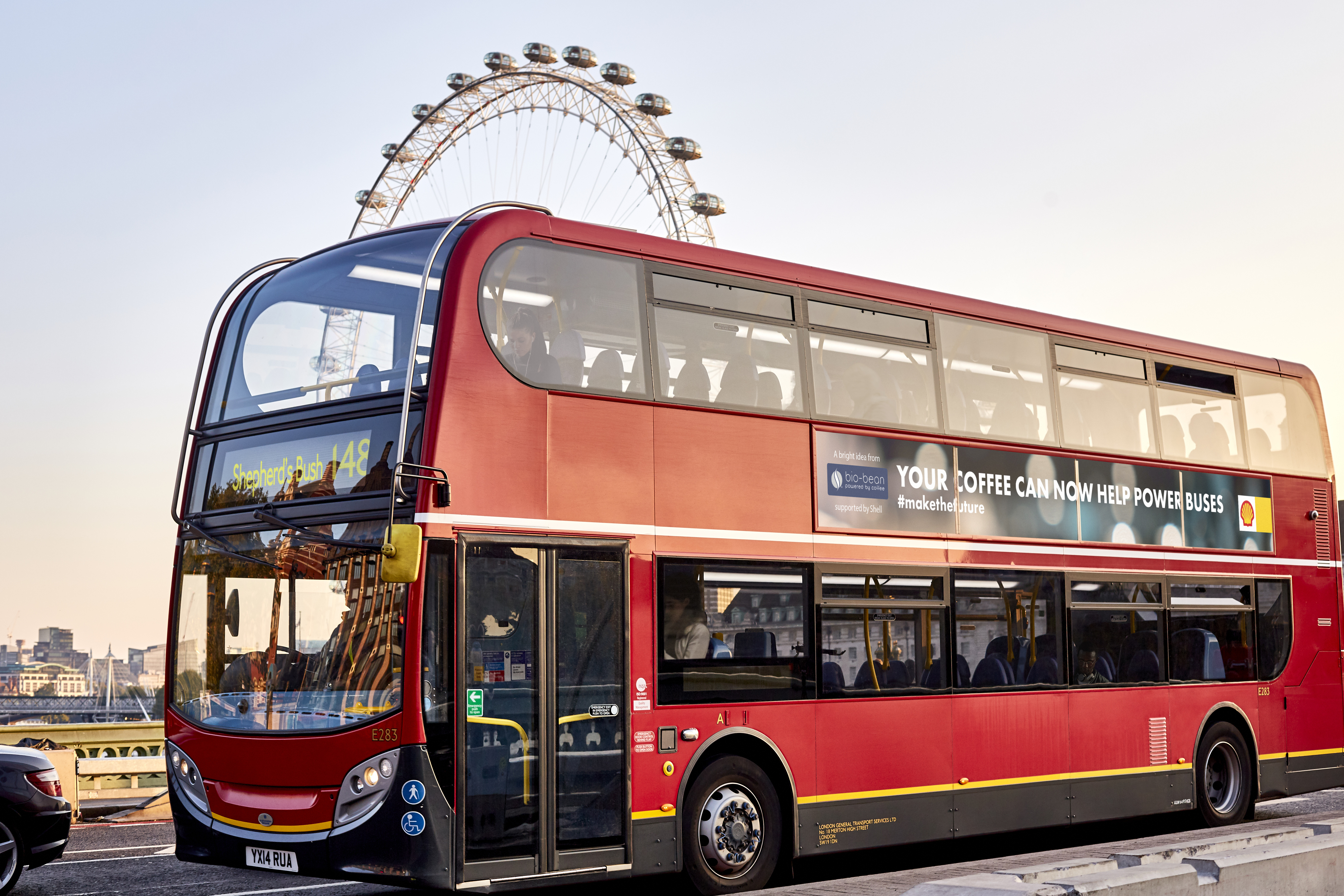 Shell Bio Bean And Coffee Drinkers Collaborate To Help Power London S Buses Business Wire