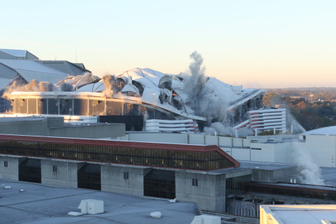 Georgia Dome Demolition Sets Stage for New 1,010 Room Luxury ...