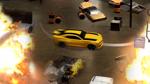 A screenshot from the Transformers AR experience for Apple iOS. (Graphic: Paramount Pictures/Viacom NEXT)