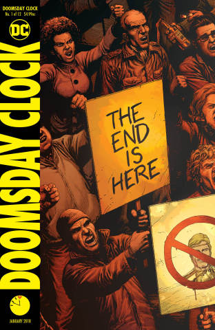 DOOMSDAY CLOCK #1 Cover by Gary Frank and Brad Anderson (Graphic: Business Wire)