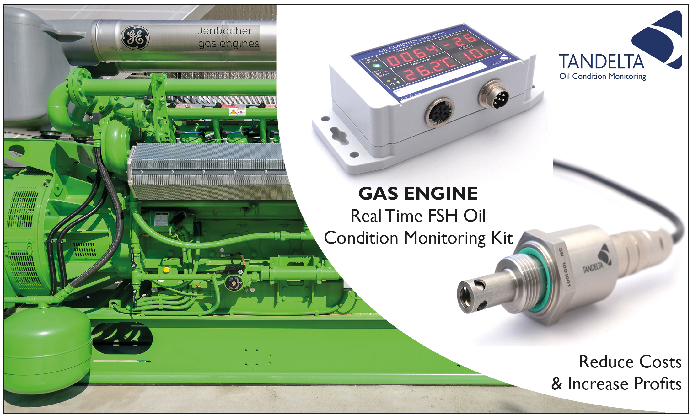 Oil monitoring Kit. "Condition monitoring Standards" IDCON. Gas monitoring.