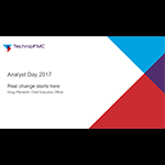 TechnipFMC 2017 Analyst Day - CEO Presentation