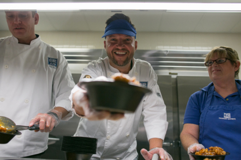 Chef Todd Erickson works alongside foodservice operators at 2016 event in Wayzata, MN. (Photo: Business Wire)