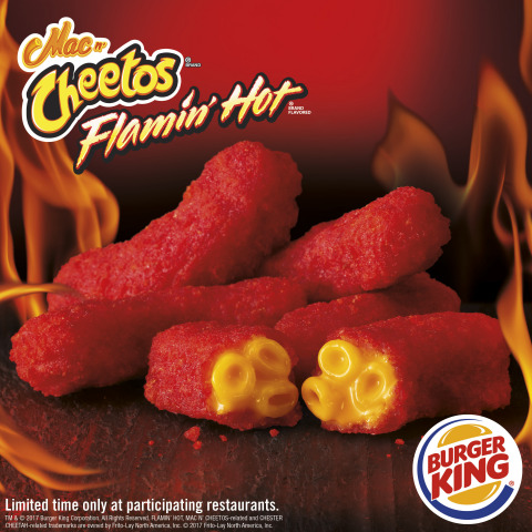Do You Dare? BURGER KING® Restaurants and the CHEETOS® Brand Introduce Flamin' Hot® Mac n' Cheetos™ (Photo: Business Wire)