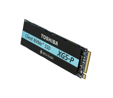Toshiba Memory Corporation: NVMe(TM) client SSD premium model XG5-P series (Photo: Business Wire)
