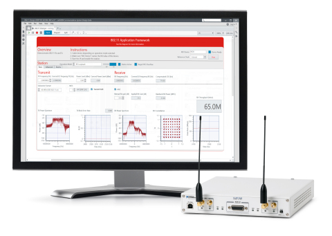 Wireless researchers can take advantage of the new multiuser MAC layer enhancements to the LabVIEW Communications 802.11 Application Framework to go beyond the PHY layer to address complex network-level problems that must be solved to make the 5G vision a reality. (Photo: Business Wire)