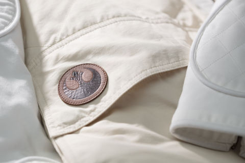 Details of the Leia Organa Echo Base Jacket, which includes the Rebel Alliance Patch. (Photo: Business Wire)