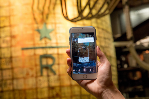 State-of-the-art premium Starbucks Reserve Roastery experience in Shanghai, China, introduces a groundbreaking augmented reality (AR) digital experience. (Photo: Business Wire)