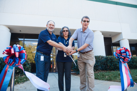 Envistacom leadership team cuts ribbon at the Envistacom Innovation Center grand opening event (Photo: Business Wire)
