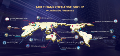 MultiBank Exchange Group Worldwide Presence (Graphic: Business Wire)