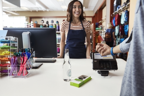 Visa debuts suite of sensory branding elements - sound, animation and haptic - to signify completed transactions in digital and physical retail environments. (Photo: Business Wire)