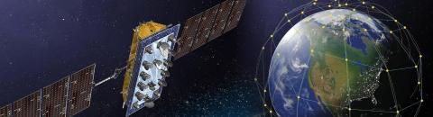 LeoSat Satellite Constellation (Photo: Business Wire)