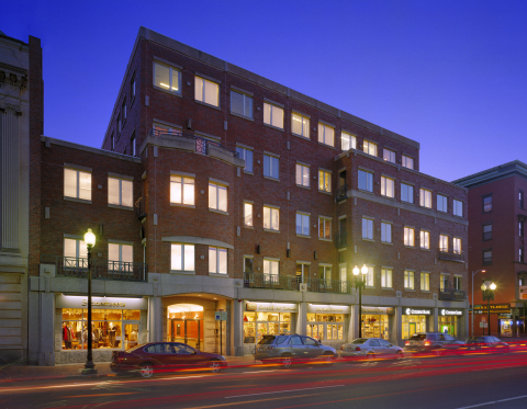 1280 Mass Ave. is a fully leased office and retail building built in 1985. (Photo: Business Wire)