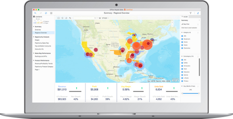 MicroStrategy Desktop is a free data discovery tool that allows departmental teams to deploy self-service analytics and unleash agility while maintaining IT governance. (Photo: Business Wire)