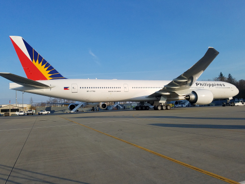 PAL 777-300ER (Photo: Business Wire)
