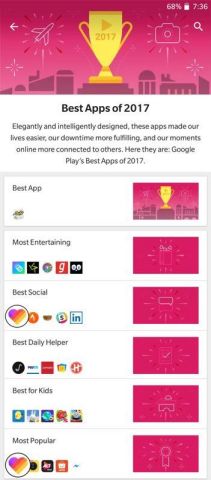 LIKE named the best social APP in Google Play Awards 2017 (Graphic: Business Wire)