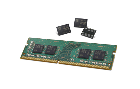 Samsung 1y-nm 8Gb DDR4 (Photo: Business Wire)