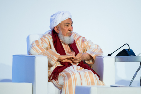 H.E Shaykh Abdallah bin Bayyah President of the Forum for Promoting Peace in Muslim Societies (Photo: AETOSWire)