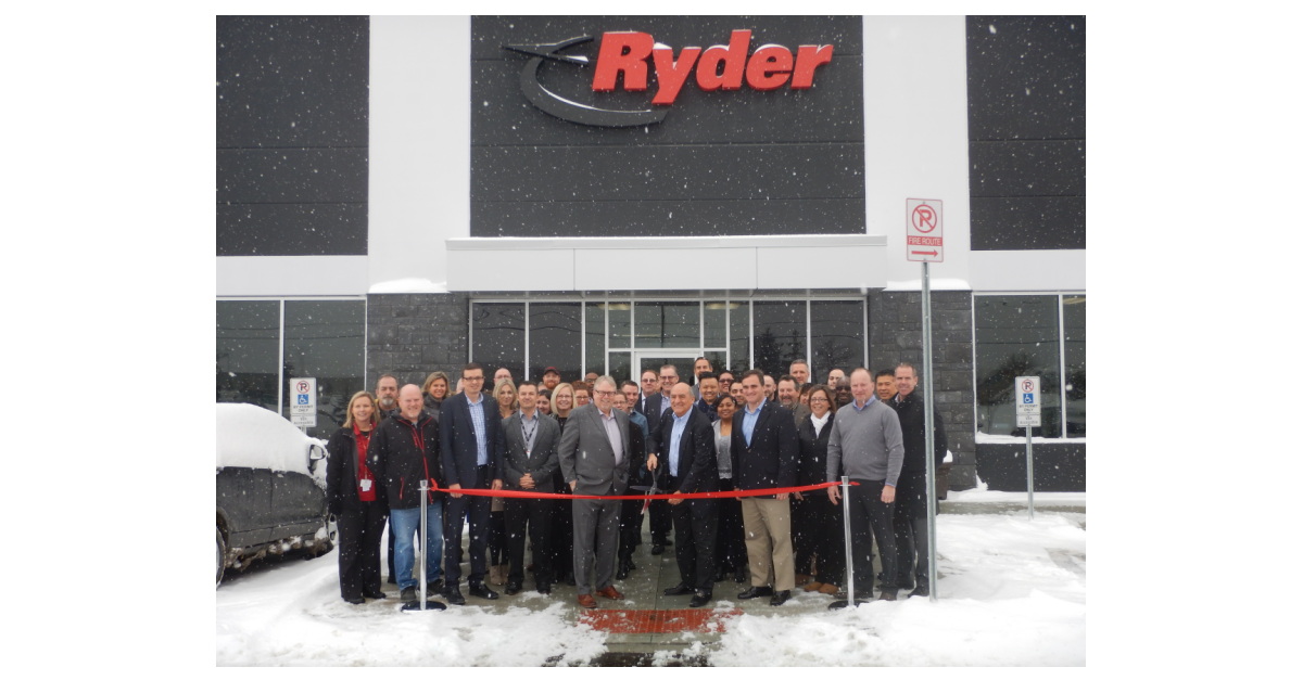 Ryder Opens New Logistics Operations Center in London, Ontario
