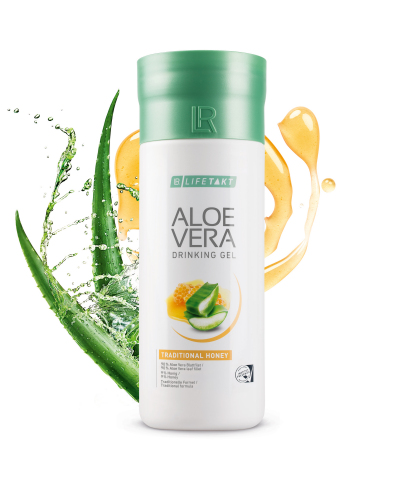 An important component of the LR Lifetakt overall solutions: the Aloe Vera Drinking Gels. Photo: LR Health & Beauty