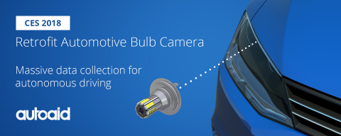 Retrofit Automotive Bulb Camera by autoaid (Photo: Business Wire)
