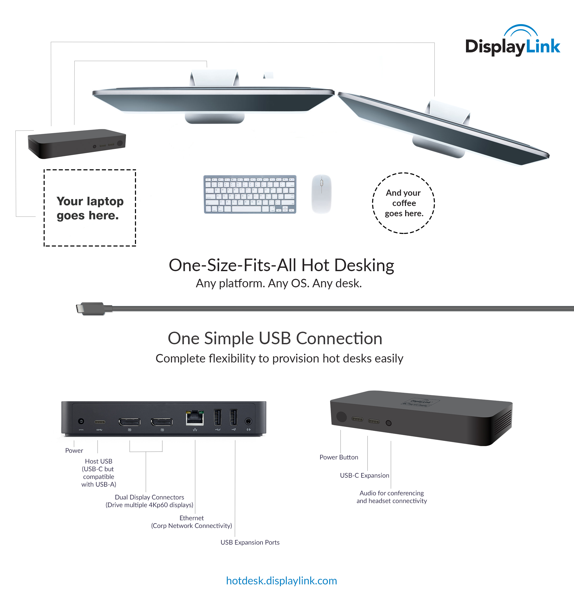 Ces 2018 Displaylink Announces One Size Fits All Initiative To