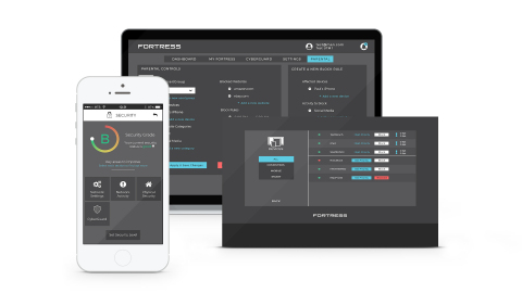 All Fortress UTM features are manageable via UTM touchscreen, mobile apps, and PC browser. (Photo: Business Wire)