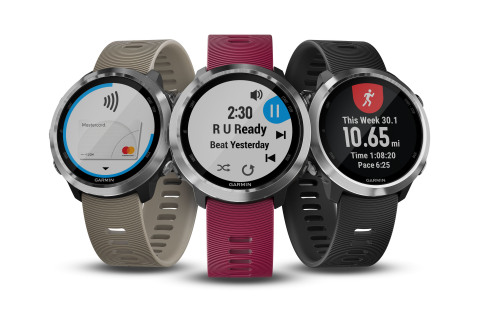 Introducing the Garmin Forerunner 645 and 645 Music. (Photo: Business Wire)