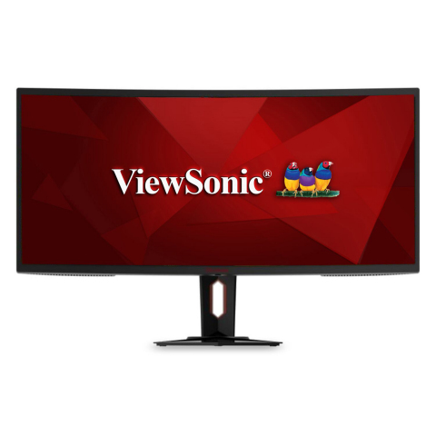The XG3540C is a curved 35-inch, immersive gaming monitor from ViewSonic with Ultra-Wide QHD resolution, 100Hz refresh rate and 4ms response time. (Photo: Business Wire)