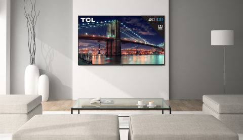 The new TCL 6-Series will combine stunning 4K high dynamic range picture performance and powerful stealth metal design for a superior TV experience. (Photo: Business Wire)