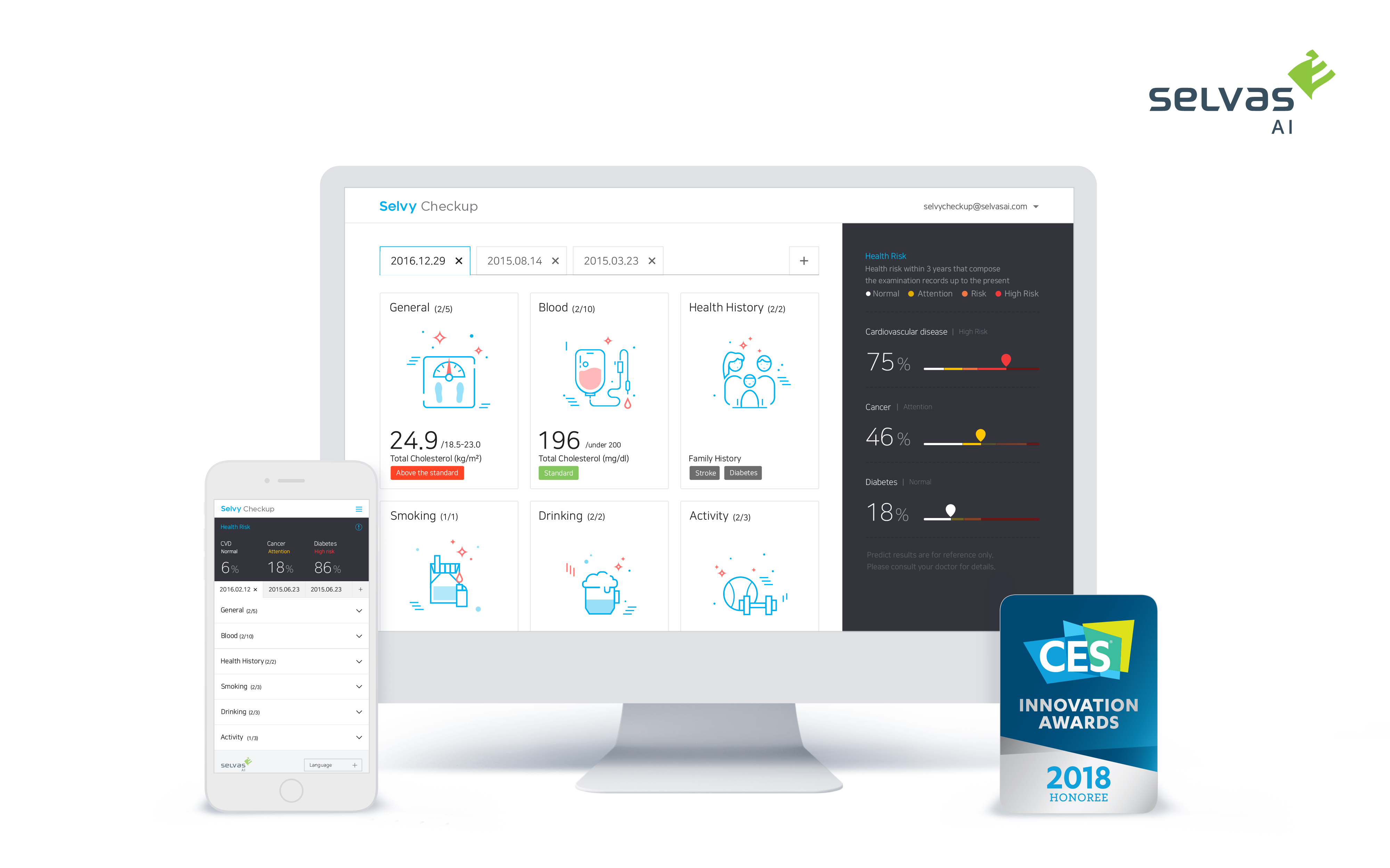 SELVAS AI To Be In Spotlight At CES 2018 For 'Selvy Checkup.