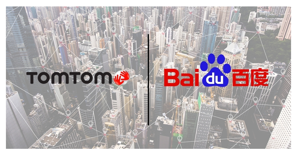 TomTom HD Map & TomTom AutoStream to Power Baidu’s Open Autonomous