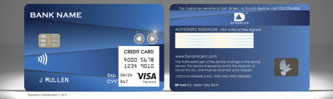 The Dynamics Inc and Visa Wallet Card™ (Photo: Business Wire)