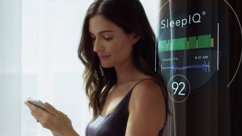 Sleep Number, the Leader in Sleep Innovation, Unveils the Future of Health and Wellness at CES 2018 (Photo: Sleep Number).