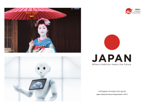 Japan National Tourism Organization's large-scale inbound tourism campaign "JAPAN - Where tradition  ... 