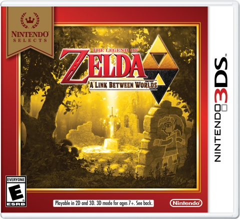 Starting on Feb. 5, The Legend of Zelda: A Link Between Worlds is joining the Nintendo Selects library and will be available at a suggested retail price of only $19.99. (Graphic: Business Wire)