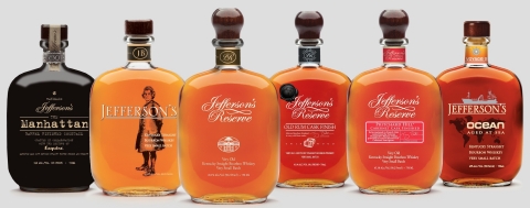 Castle Brands Inc., the maker of Jefferson’s Bourbon, has joined The Bardstown Bourbon Company’s Collaborative Distilling Program. The two companies will work together to produce custom bourbon and whiskey for the Jefferson’s Bourbon portfolio. (Photo: Business Wire)