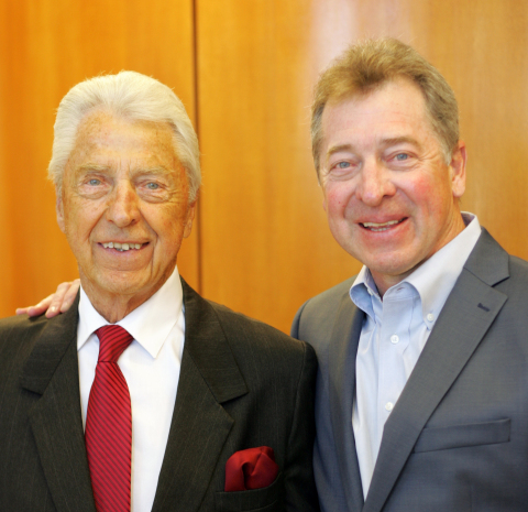 Dave Graebel (left) with son Bill Graebel (right). (Photo: Business Wire)