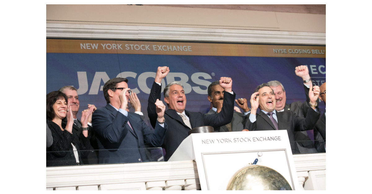Jacobs Rings NYSE Closing Bell, Marking Transformative Business ...