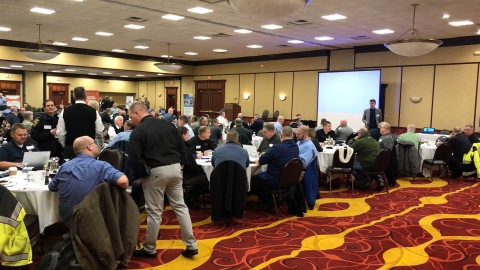 OhioFirst.Net Public Safety Broadband Kickoff Meeting January 2018 in Columbus. (Photo: Business Wire)