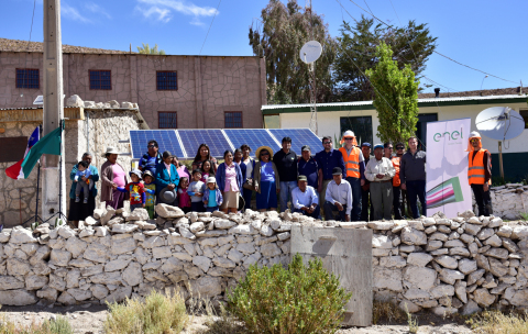 The project includes a total of 111 kWs of solar PV and SimpliPhi Power energy storage systems for Toconce residents who are not connected to the centralized grid. (Photo: Business Wire)