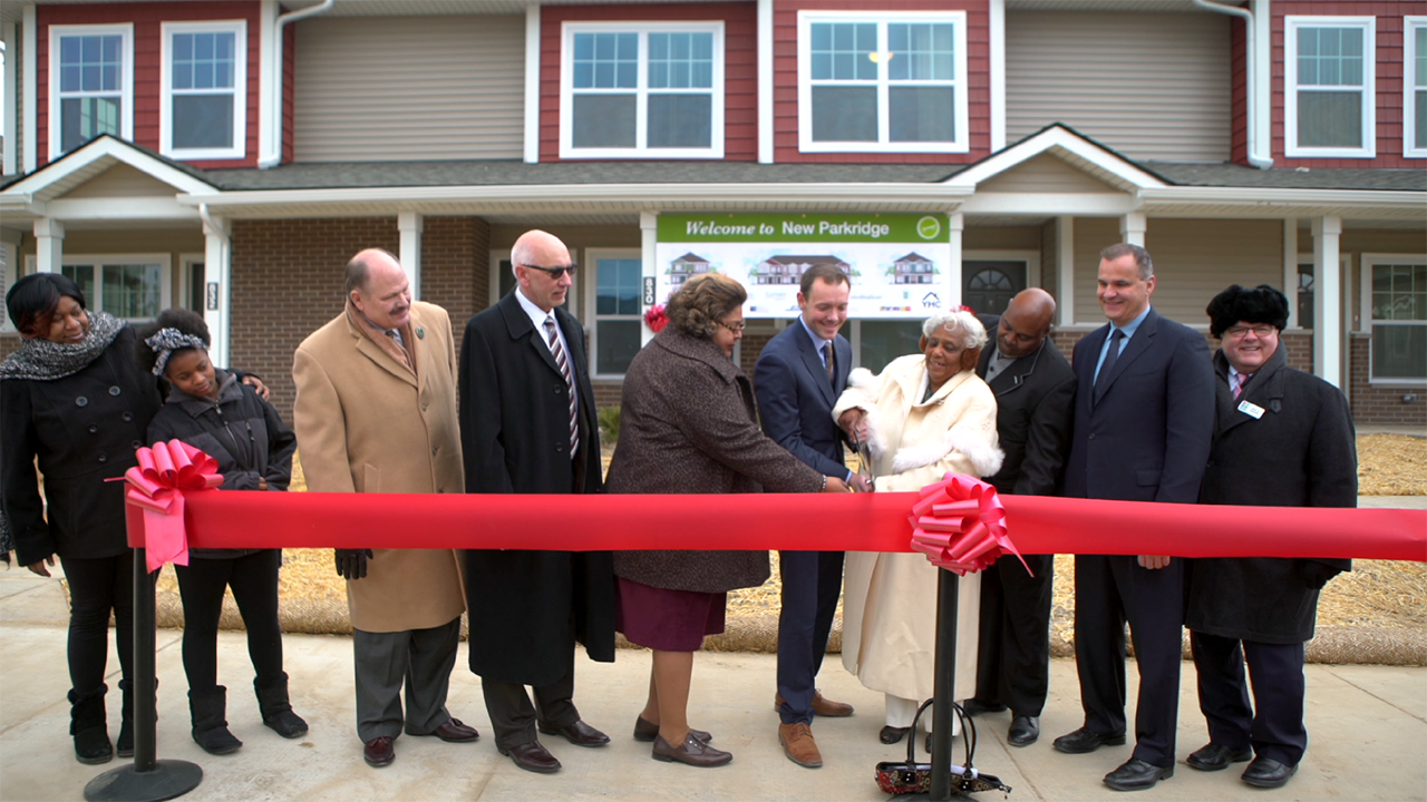 B-Roll of ribbon-cutting ceremony (Video: Lucas Christenson)