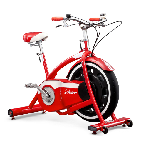The Schwinn® Classic Cruiser™ combines fun and fitness for an effective 20-minute workout in a retro-style inspired design; it features Bluetooth® connectivity, a USB port and compatibility with Zwift™ and RideSocial™ apps. (Photo: Business Wire)