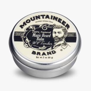 Four of Mountaineer Brand's most popular beard care products, including its "WV Timber Beard Balm," are now available in-stores at over 3,500 Walmart locations nationwide. (Photo: Business Wire)
