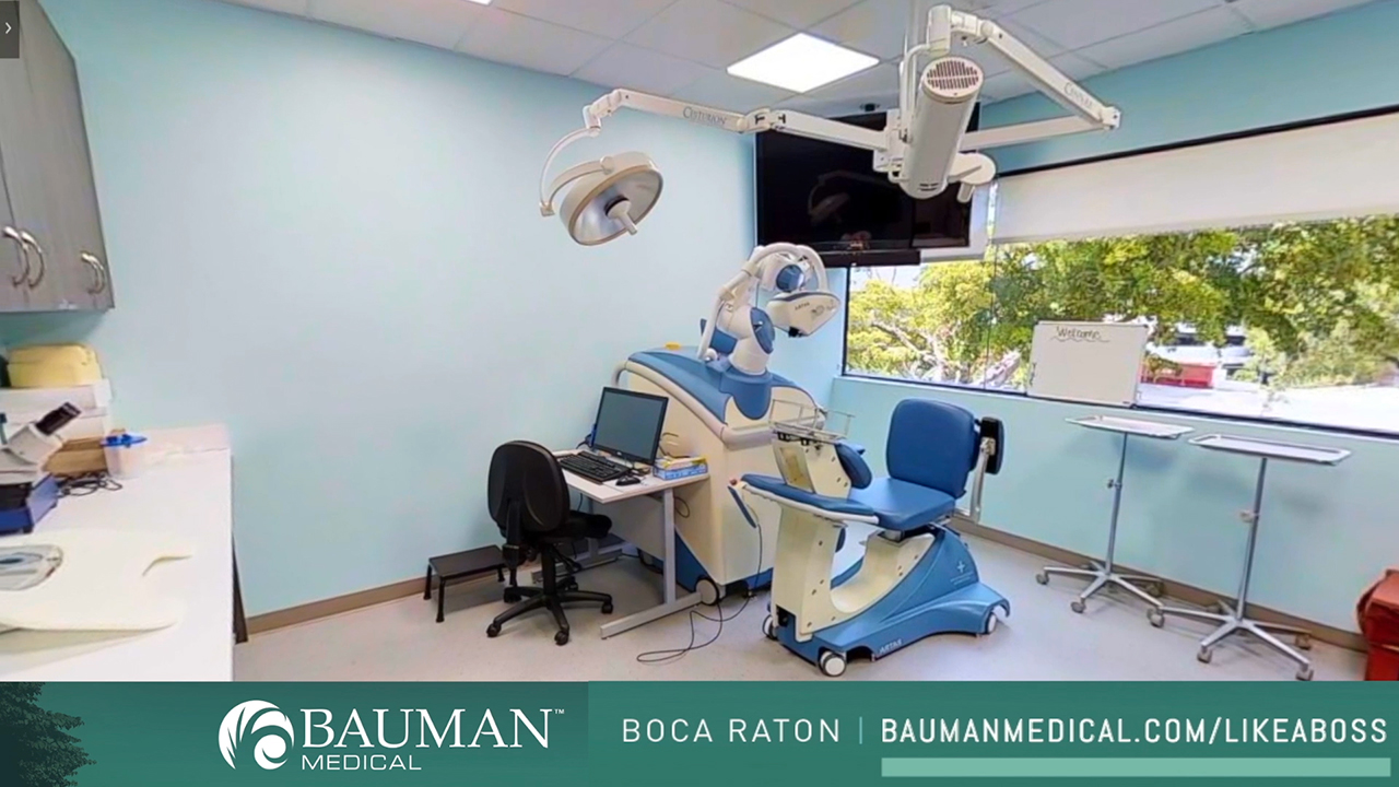 The Bauman Medical Hair Transplant and Hair Loss Treatment Center is a nearly 12,000 sqft facility dedicated exclusively to hair health, scalp health and hair restoration. Medical Director and CEO Dr. Alan J. Bauman, MD, ABHRS is a full-time board-certified Hair Restoration Physician who has dedicated his career to helping people struggling with hair loss effectively achieve their hair restoration goals. His new concierge program, the Executive Hair Restoration Experience℠ allows professionals to enjoy the life-changing artistry and technology of state-of-the-art hair restoration while relaxing and recovering in one of the world's most luxurious destination locations: Boca Raton, Florida. For more information on the Executive Hair Restoration Experience℠, as seen in Forbes and The CEO Forum, please visit http://www.HairLikeABoss.com