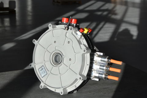 An axial-flux electric motor manufactured by YASA (Photo: Business Wire)
